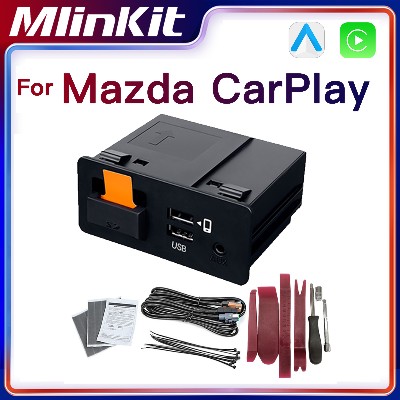 Nowa aktualizacja CarPlay Android Auto USB Hub Adapter dla Mazda CX3 CX5 CX8 CX9 MX5 miata TK78669U0C Retrofit Kit 00008FZ34