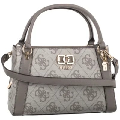 Torebka Karnilla Logo Gfriend Satchel HWOS99 01060 Dark Taupe Logo GU852a Guess