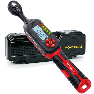 Klucz dynamometryczny cyfrowy MoveCrab 06340Nm Wysoka Dokładność Dwukierunkowa Grzechotka Alarm Dźwiękowy LED do Precyzyjnych Pomiarów