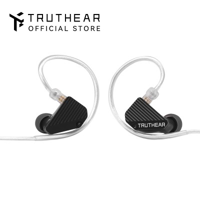 Słuchawki TRUTHEAR PURE 1DD3BA Hybrydowe Przewodowe Douszne Słuchawki HIFI Zatyczki do Uszu Wtyk 35mm 078mm 2pin Zestaw Słuchawkowy Gamingowy