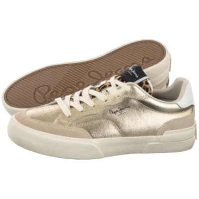 Sneakersy Milan Glow Gold PLS300012 099 PE100a Pepe Jeans