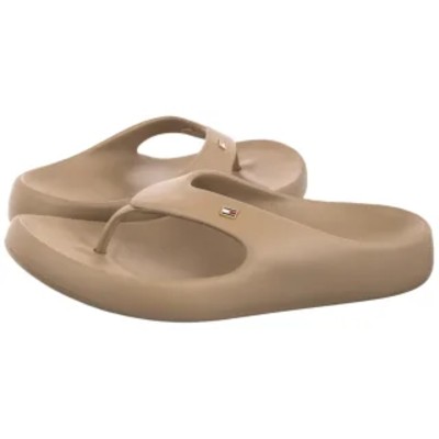 Japonki TH Pearlized Summer Sandal Safari Canvas Pearlized FW0FW09201 0HT TH1489a Tommy Hilfiger