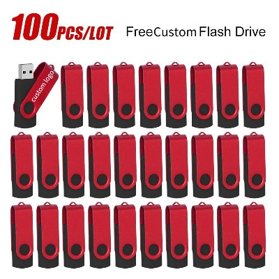 Darmowe personalizowane pendrivey USB 100 sztuk pamięć 256MB 512MB 1GB 2GB 4GB 8GB 16GB 32GB 64GB pamięć USB na prezent