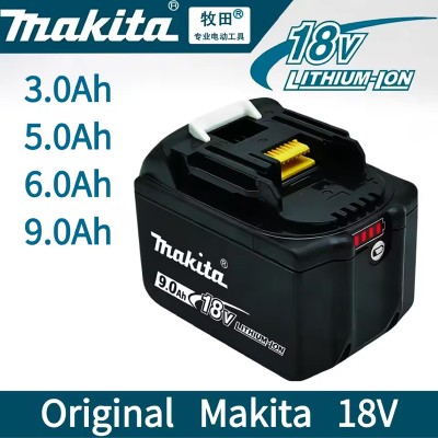 100 oryginalna bateria akumulatorowa Makita 18V 90Ah do elektronarzędzi Makita BL1830 BL1830B BL1840 BL1840B BL1850 BL1850B