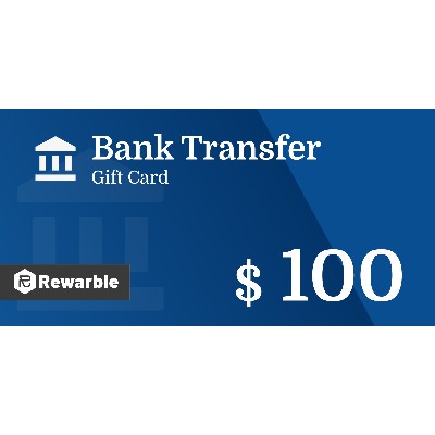 Bank Transfer Gift Card 100 USD