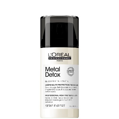 LOréal Professionnel Metal Detox LeaveIn Hair Cream krem detoksyfikujący do włosów bez spłukiwania 100 ml