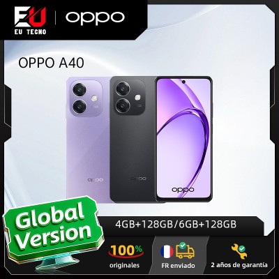 Smartfon OPPO A40 wersji europejskiej GB 128 GB GB 128 GB procesor Snapdragon 6s Gen wyświetlacz jasności 1000 nitów ładowanie 45 telefony komórkowe