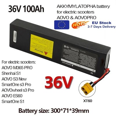 Akumulator litowojonowy 36V 10S3P 100000mAh 18650 ładowalny 2000W wbudowanym BMS odpowiedni do hulajnóg elektrycznych KUGOO S1 S2 S3