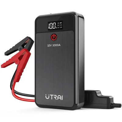 UTRAI JSTAR AIR Jump Starter 1000A 8000mAh Power Bank przenośna ładowarka 12V akumulator Jump Starter LED Light urządzenie do uruchamiania samochodu