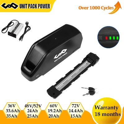 52V 25AH Polly Battery 21700 Rower elektryczny 48V 24AH Downtube Jumbo Polly Akumulator do skutera 500W 750W 1000W 1500W Zestaw