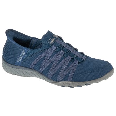 Skechers Slipins Breathe Easy Roll With Me 100593NVY Damskie buty sneakers syntetyk 37