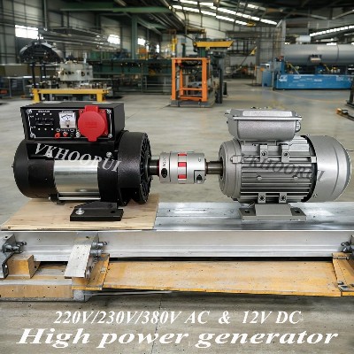 Generator prądu zmiennego 3000 obrmin magnetyczna cewka miedziana 100kW 50kW 30kW 220V jednofazowytrójfazowy regulatorem napięcia silnika