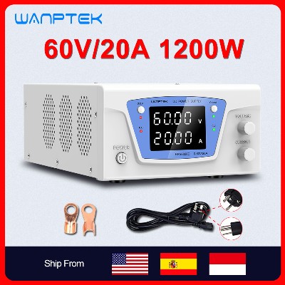 Stabilizowany zasilacz laboratoryjny DC regulowany zmienny cyfrowy zasilacz regulowany 100V 60V 30V 15V 10A 20A 40A 60A źródło laboratoryjne