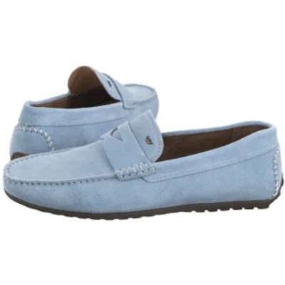Mokasyny Błękitne 1011669 WO78d Wojas