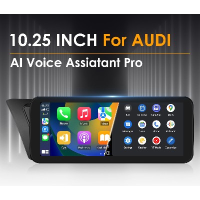 Radio samochodowe Android do Audi A4 A5 B8 S4 S5 20092016 1025 Inteligentna multimedialna nawigacja GPS Bezprzewodowy Carplay Android Auto WIFI 4G