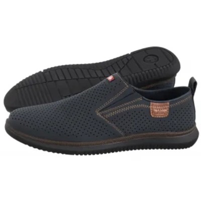 Mokasyny 1045214 Blue RI269a Rieker