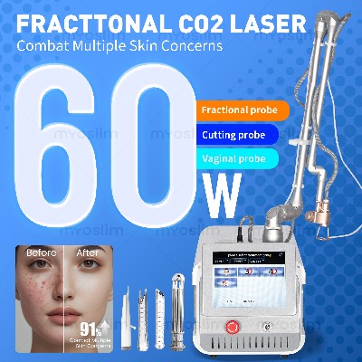 Profesjonalny laser CO2 ułamkowy 10600nm urządzenie kosmetyczne do usuwania blizn rozstępów sprzęt do salonu kosmetycznego CE