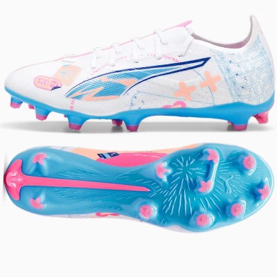 Puma Buty Ultra Match VolUp FGMG 10806401 białoniebieskie 42