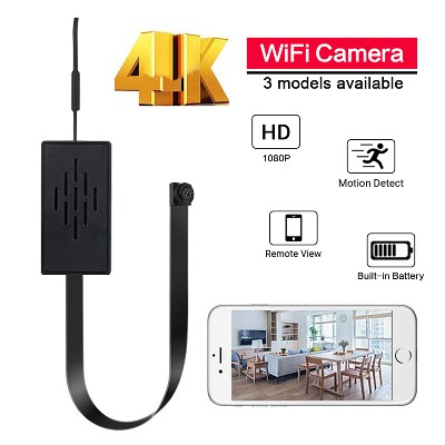 4K DIY bezprzewodowa kamera WiFi aplikacja mobilna zdalne oglądanie wbudowana bateria 1080P Pixel Security kamera sieciowa IP 20MP