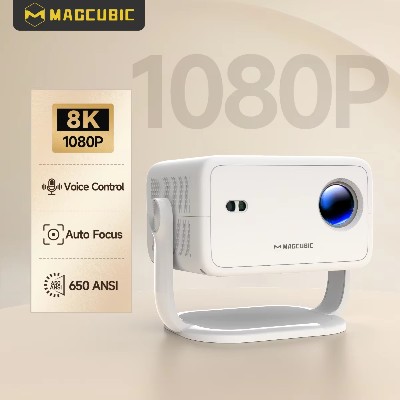 Projektor Magcubic L018 1080P 650ANSI 8K Android14 Allwinner H726 Auto Keystone Wifi6 BT54 Przenośny Projektor Filmowy na Zewnątrz