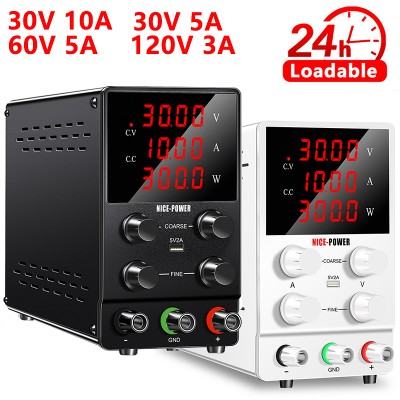 Zasilacz 30V 10A DC Regulowany wyświetlacz cyfrowy Laboratoryjny regulator napięcia zasilania 60V 120V Konserwacja wysyłka