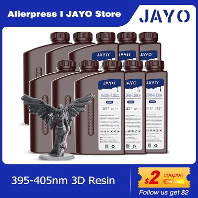 JAYO StandardABSLikePALikeHigh TempThough Resin 10KG 395405nm Fotopolimer utwardzany promieniami UV żywica do drukarki 3D LCDDLP