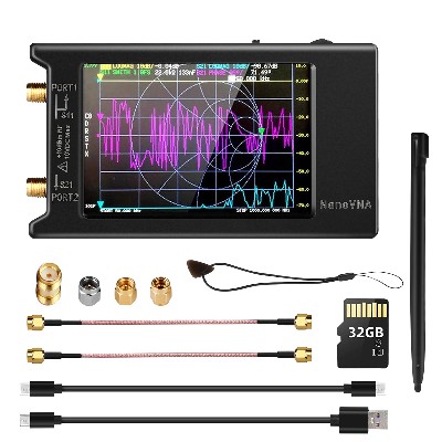 Analizator widma NanoVNAH4 284 wektorowy analizator anten sieciowych 10KHz15GHz MF HF VHF UHF Tuner antenowy nano vna NanoVNAH