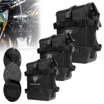 Wodoodporna torba na gmole 8L 10L 12L do motocykli Yamaha Tenere 700 Honda NC750X CB500X torba na ramę boczną torba na narzędzia