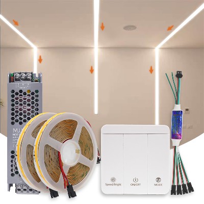 WS2811 Taśma LED płynącą wodą COB 24V 10M 15M 20M Ciepła chłodna sekwencyjna taśma LED do wyścigów konnych pilotem synchronizującym