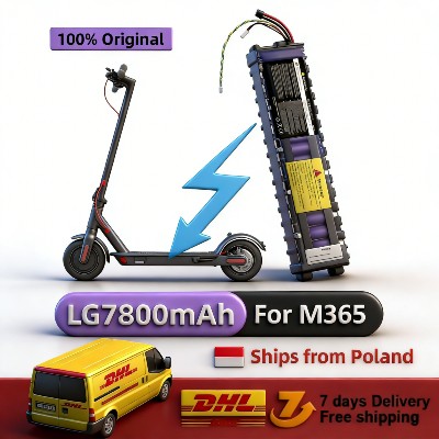 Bateria LG7800mAh 36V do Xiaomi M365 M356 Pro specjalny pakiet baterii 36V 10s3p Liion wodoodporny pakiet baterii komunikacją Bluetooth