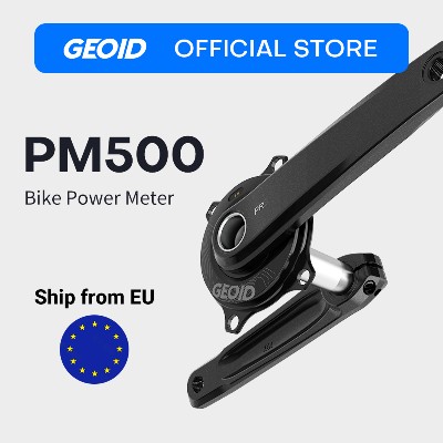 Miernik mocy rowerowej GEOID PM500 4otworowy 110 BCD 24mm trzpień czujnik kadencji korbka rowerowe do Shimano dokładność 15 żywotność baterii 300h