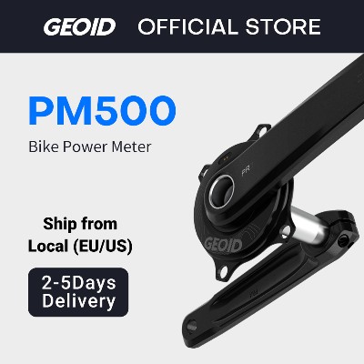 Miernik mocy rowerowej GEOID Crankarm PM500 mocowanie śruby 110BCD trzpień 24mm miernik mocy na podstawie pająka kompatybilny Shimano
