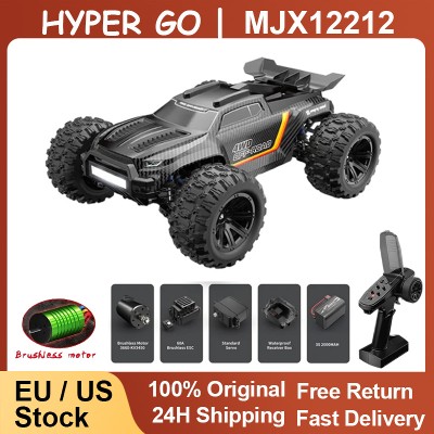 MJX 112 12212 Samochód zdalnie sterowany 58KMH Monster Truck RC napędem na cztery koła szybki bezszczotkowy 3S dla dorosłychdzieci zabawka prezent