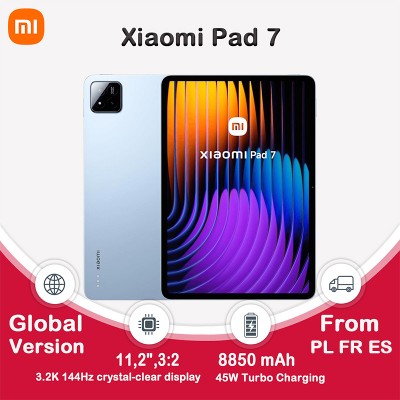 Xiaomi Pad wersja globalna 112 Xiaomi HyperAI 144Hz 32K wyświetlacz Snapdragon Gen Octa core procesor 8850mAh