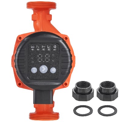 SucceBuy Pompa recyrkulacyjna ciepłej wody 506067 lmin Wysokowydajna automatyczna pompa 112 gwint NPT do systemu podgrzewania wody