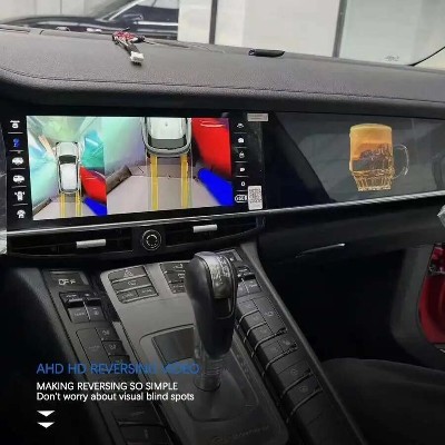 Carplay dla Porsche Panamera 970 Ulepszony interaktywny podwójny ekran 123 cala 114 cala Android Multimedialny odtwarzacz wideo LHD RHD