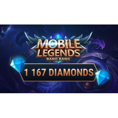 Mobile Legends 1167 Diamonds