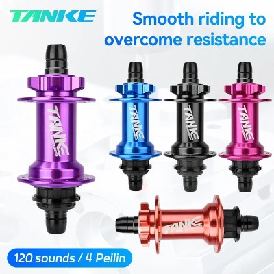 Piasta TANKE Dirt Jump Single Speed aluminiowa 32 otwory 120 punktów 13510mm piasta rowerowa DJ MTB pierścieniem blokującym pazurów zęby BMX