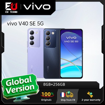 Smartfon vivo V40 SE 5G wersji europejskiej wyświetlacz AMOLED przekątnej 667 cala częstotliwości odświeżania 120 Hz bateria 5000 mAh ładowanie 44 tylny aparat 50 MP