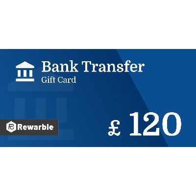 Bank Transfer Gift Card 120 GBP