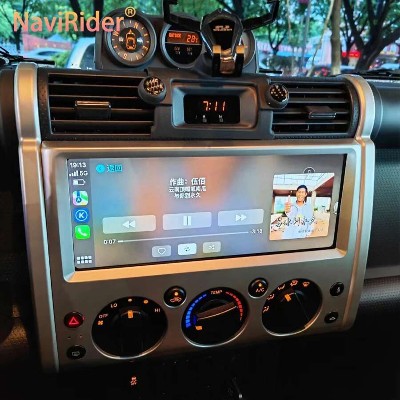 123calowy ekran radia samochodowego Android 13 dla Toyota FJ Cruiser 2008 2013 Carplay Nawigacja GPS Multimedialny odtwarzacz wideo stereo 128 GB