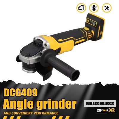 Szlifierka kątowa akumulatorowa bezszczotkowa 125 mm 9000 obrmin narzędzie do cięcia polerowania Dewalt 20V baterie litowe kompaktowe narzędzie elektryczne do użytku domowego