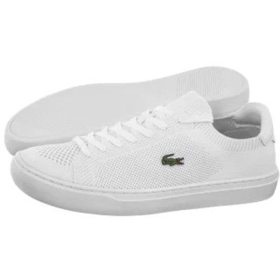 Sneakersy La Piquee 20 125 CMA WhtWht 749CMA000421G LC474b Lacoste