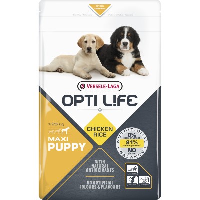 VERSELELAGA Opti Life Puppy Maxi dla szczeniąt ras dużych Drób 125 kg