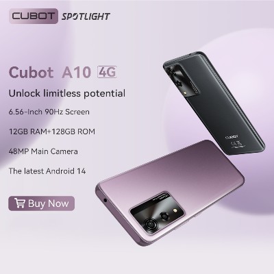 Smartfon Androidem Cubot A10 12 GB pamięci RAM GB GB 128 GB pamięci ROM ośmiordzeniowy 656calowy ekran 90 Hz 5100 mAh 48 MP 5G WiFi telefon 4G