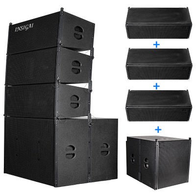 Fabryczna Cena Podwójny 12calowy Profesjonalny AktywnyPasywny System Głośnikowy Line Array Profesional Equipo De Sonido Para Eventos