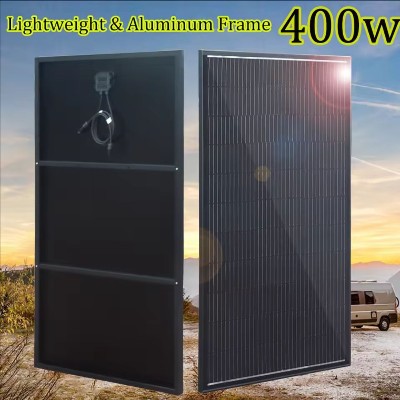 400w 300w 150w lekki panel słoneczny aluminiowa ramka 12v ładowarka baterii zestaw panelu fotowoltaicznego system domowy balkon kamper RV UE magazyn DHL wysyłka