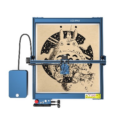 ATOMS TACK A20 Pro Laserowa Grawerka 130W Maszyna do Grawerowania Cięcia Zestawem Pomocy Powietrznej F30 Pro Nowo zaprojektowany laser UE