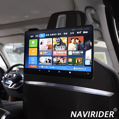 133 cala dla BMW serii serii I5 I7 X5 X6 X7 Android 13 IPS 2K HD ekran zagłówek tylne siedzenie rozrywka odtwarzacz multimedialny