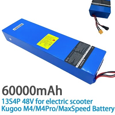 Akumulator litowojonowy 13S4P 48V 60Ah 2000W 18650 do hulajnogi elektrycznej Kugoo M4M4ProM5M5Pro